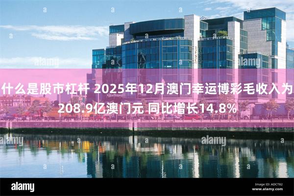 什么是股市杠杆 2025年12月澳门幸运博彩毛收入为208.9亿澳门元 同比增长14.8%